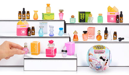 MGA's Miniverse Make It Mini Set de parfumuri mini colecționabile cu surpriză, cosmetice autentice DIY pentru colecționari de la 8 ani
