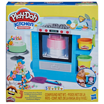 Play-Doh Kitchen Creations Set de joacă cu cuptor pentru copii de la 3 ani cu 5 culori