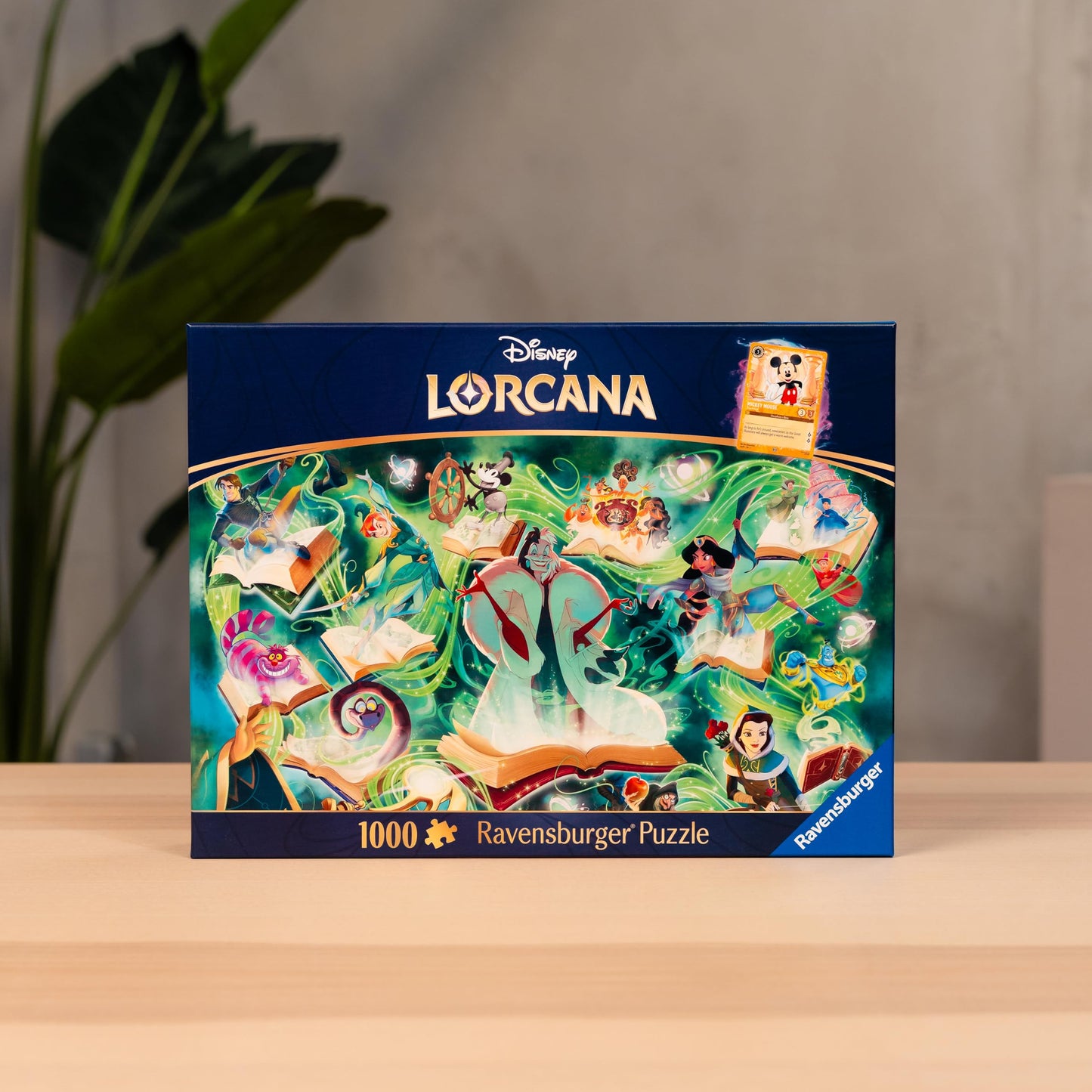 Ravensburger Puzzle Disney Lorcana Străluciri Smarald, 1000 piese