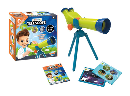BUKI 9004 Mini Wissenschaften Set de explorare cu telescop 4+ ani