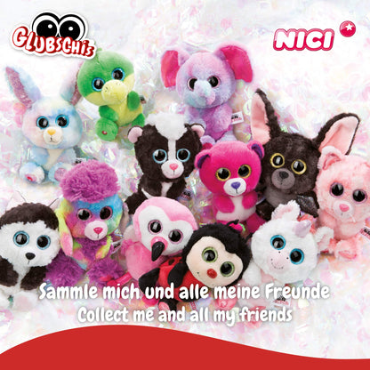 NICI Glubschis Hobson Păpușă de pluș maimuță cu ochi mari sclipitori 25 cm