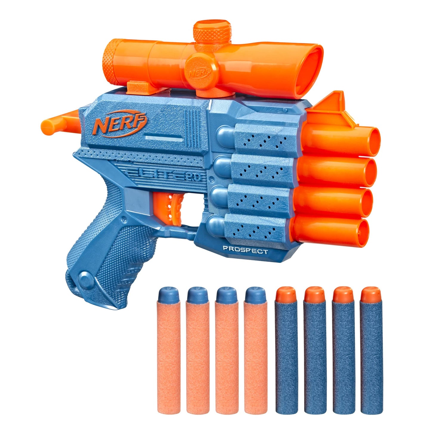 NERF Elite 2.0 Commander RD-6 Blaster, 12 săgeți