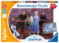 Ravensburger tiptoi Puzzle Regatul de Gheata, 2x24 piese, 4+ ani