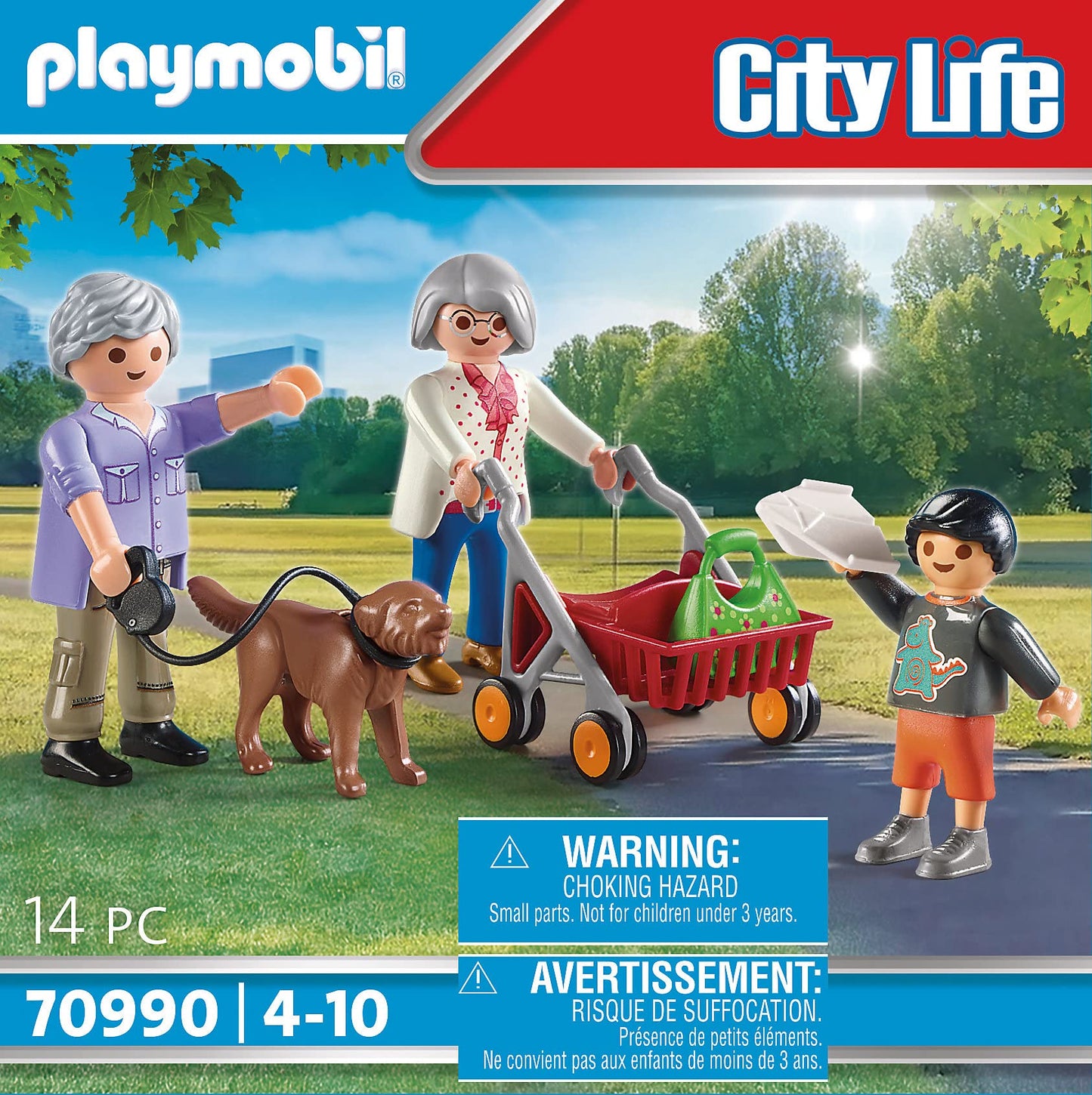 Playmobil 70990 City Life Bunici cu nepot