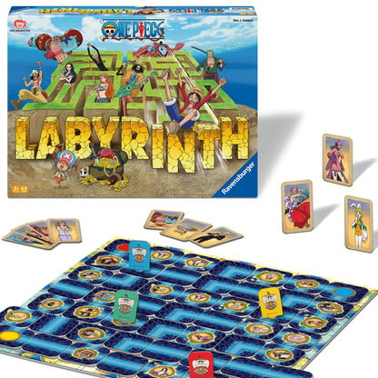 Ravensburger 22887 One Piece Labirint Joc de societate clasic pentru 2-4 jucători de la 7 ani