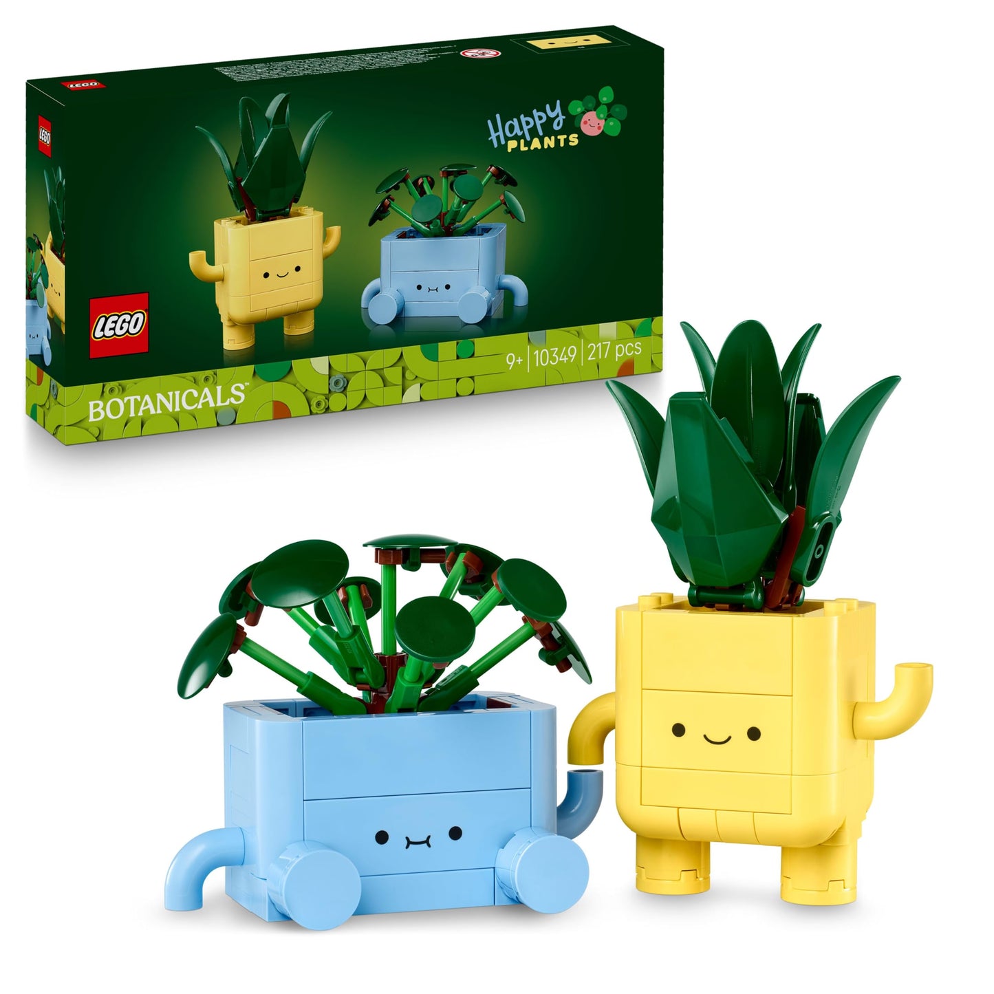 LEGO 10349 Botanicals Plante Vesele, ghivece decorative, 9+