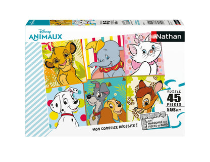 Nathan Puzzle Disney Animals, 45 piese, 5+ ani