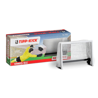 TIPP-KICK Set porți cu plasă, 2 piese, accesorii joc fotbal de masă