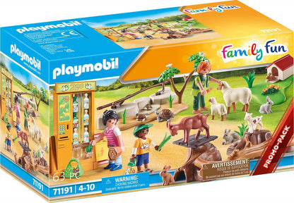 Playmobil Family Fun 71191 - Animalele de la Zoo