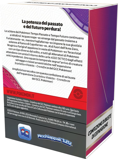 Pokémon TCG Chronoforce, 6 pachete booster (italiană)