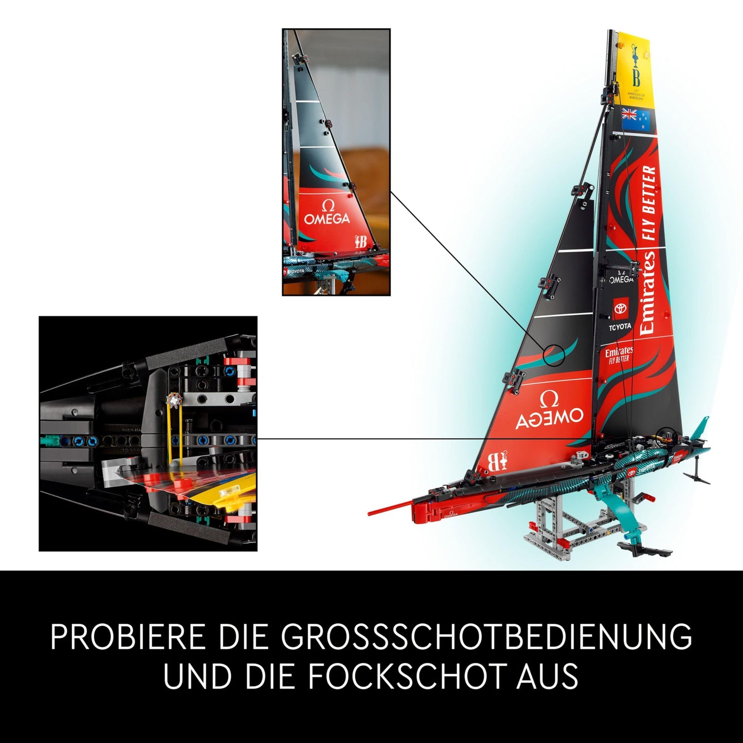 LEGO Technic 42174 Emirates Team NZ AC75 Yacht