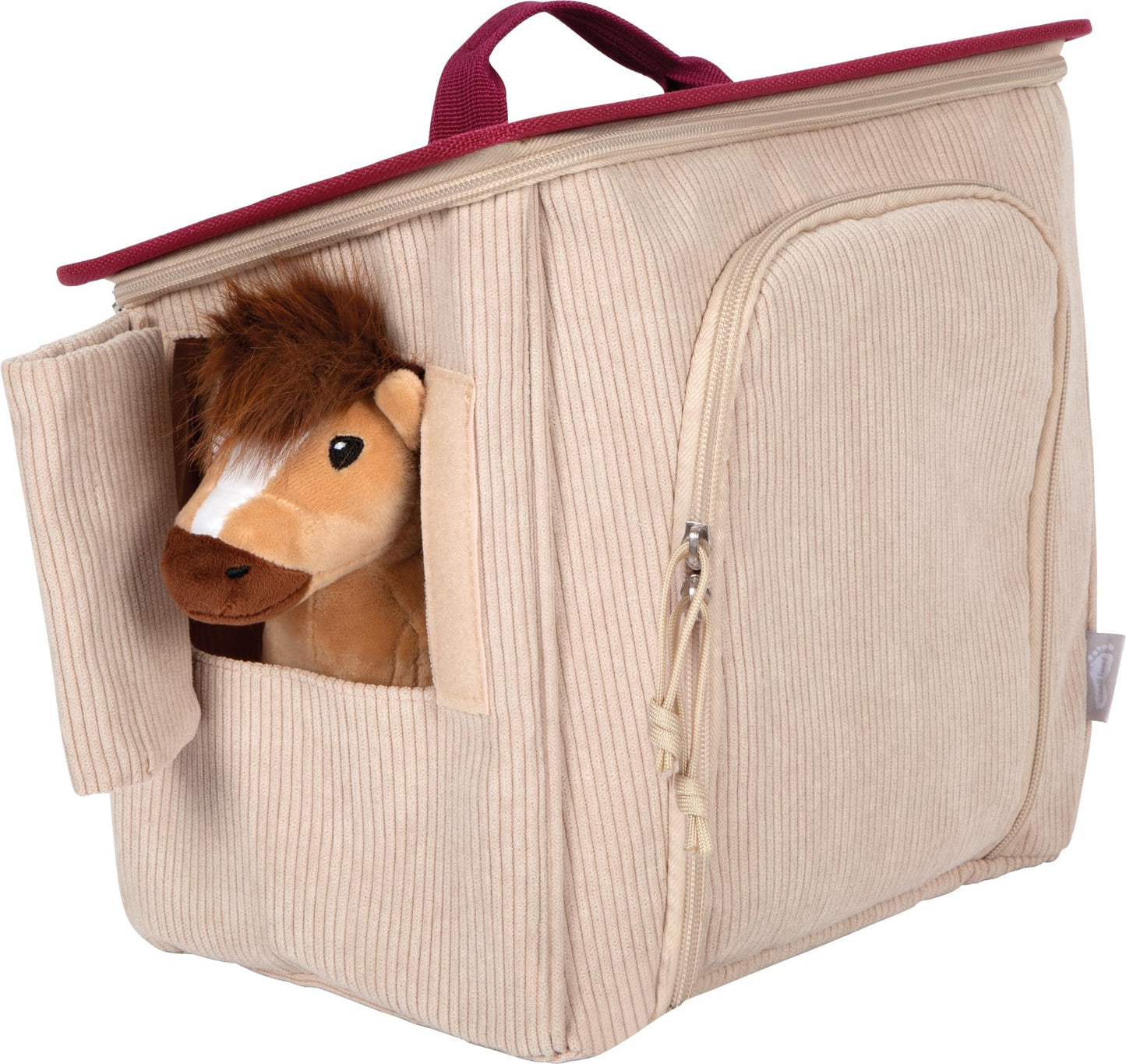 Small Foot 12731 Set Joacă Cal cu Grajd, 12 piese, 2+ ani