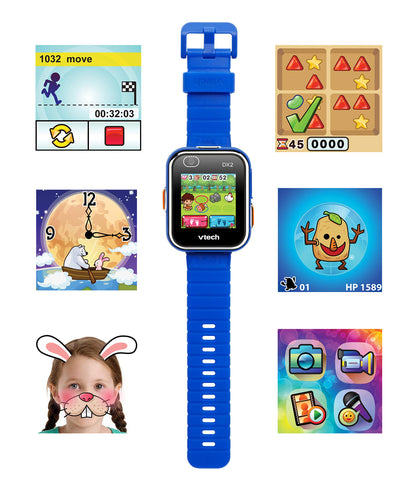VTech Kidizoom DX2 Ceas inteligent, albastru (versiune spaniolă)