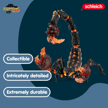 Schleich 70142 Figurina Lavaskorpion Eldrador, 7+ ani