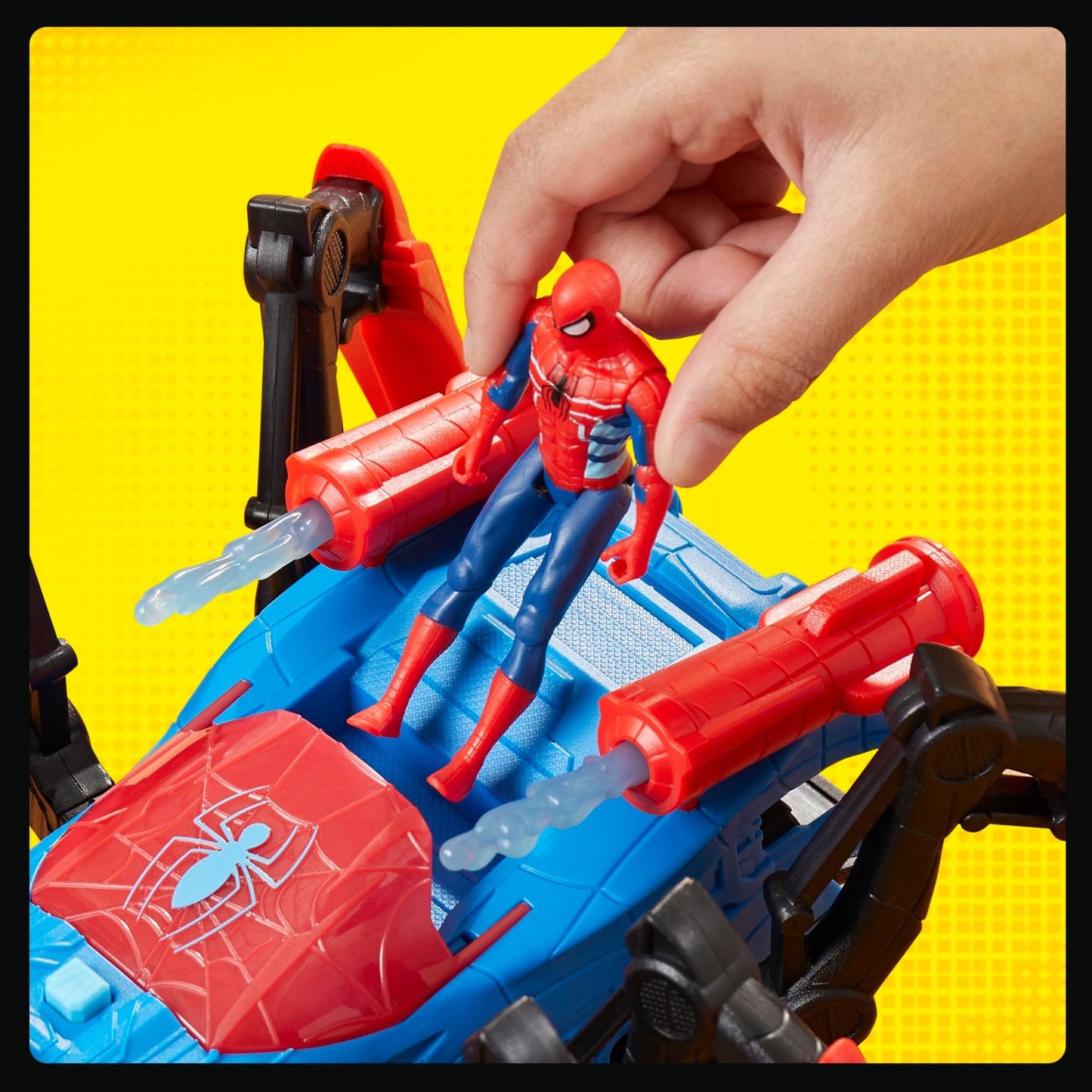 Hasbro Spider-Man Vehicul Crawl & Blast cu Figurina