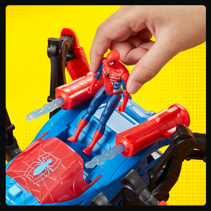 Hasbro Spider-Man Vehicul Crawl & Blast cu Figurina