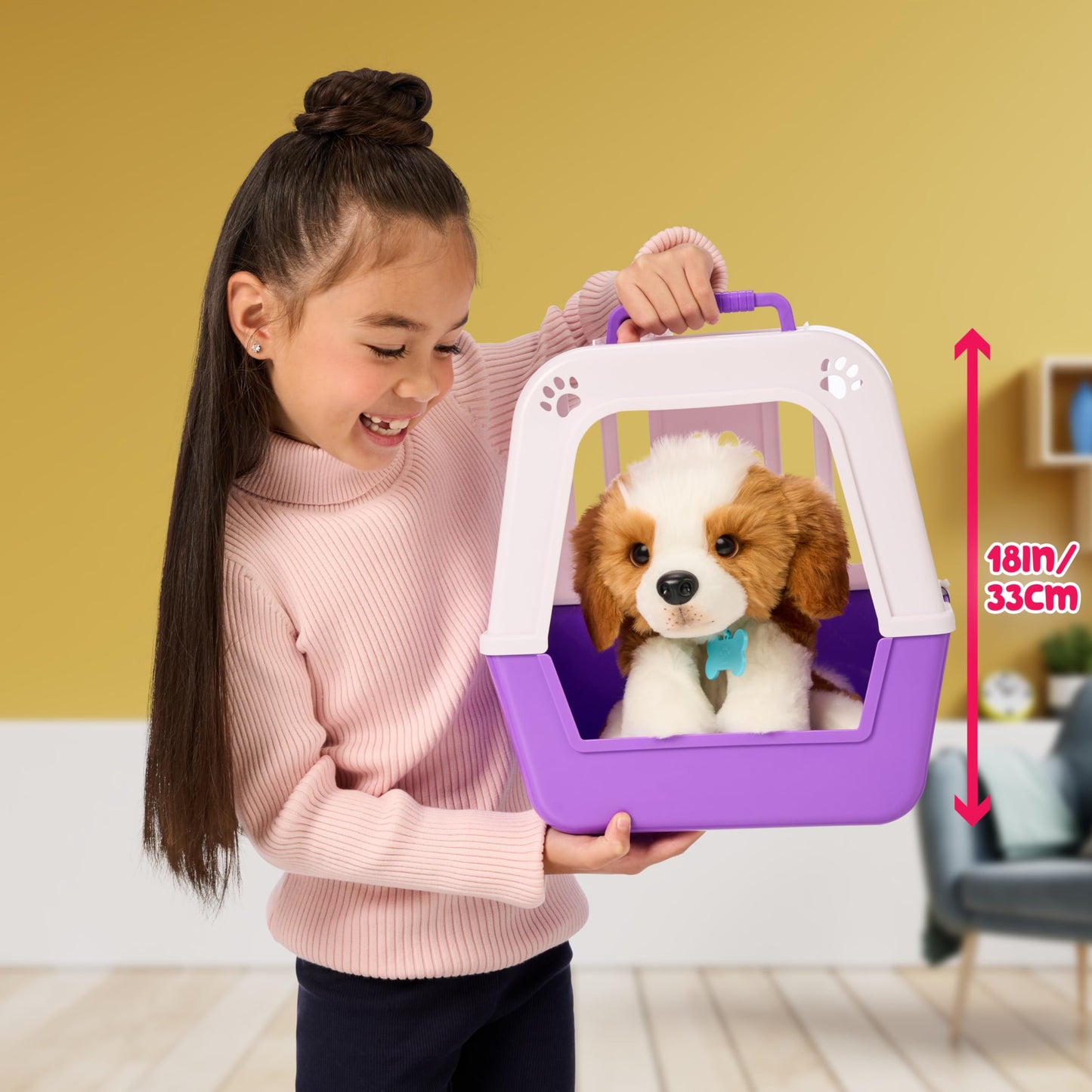 Little Live Pets Catel Interactiv Patches, 60+ sunete