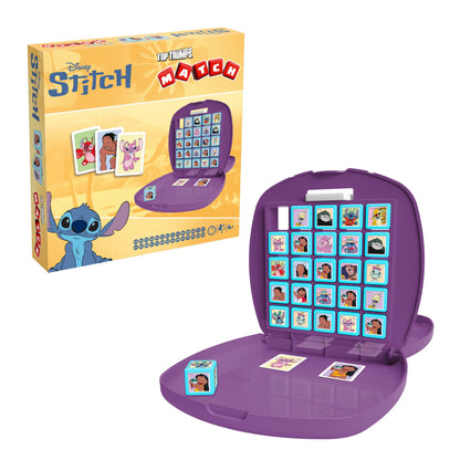 Top Trumps Match Stitch Edition Joc de societate cu tematică Stitch 2+ jucători de la 4 ani (multilingv)