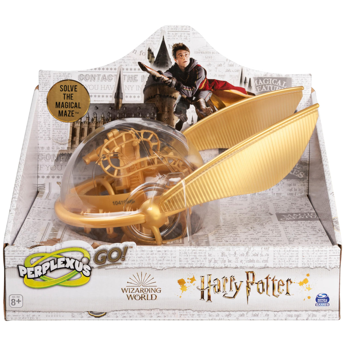 Spin Master 6062275 GM Harry Potter Perplexus Go GML Labirint 3D Vâjâitorul de Aur 8+ ani