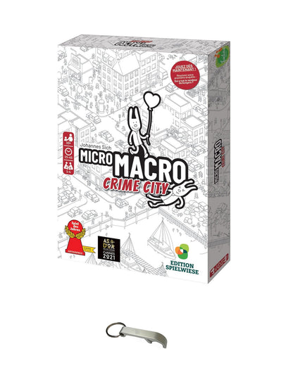 Set Micro Makro Crime City - Versiunea Franceză + 1 Blumie Decap