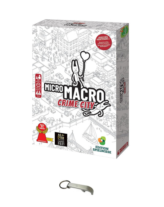 Set Micro Makro Crime City - Versiunea Franceză + 1 Blumie Decap