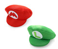 True Heads Duo pălării din spumă, mărimi M și L, roșu și verde, pentru copii, Halloween, costum, petrecere