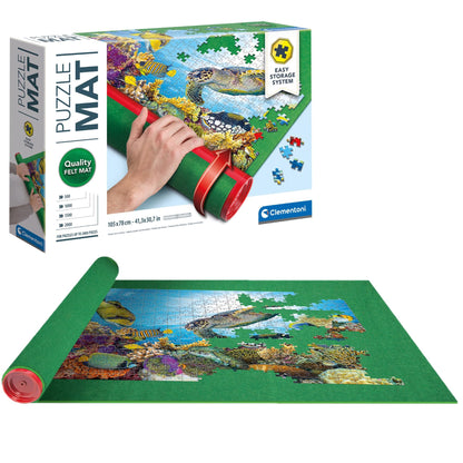 Clementoni Covor pentru Puzzles Verde, 3