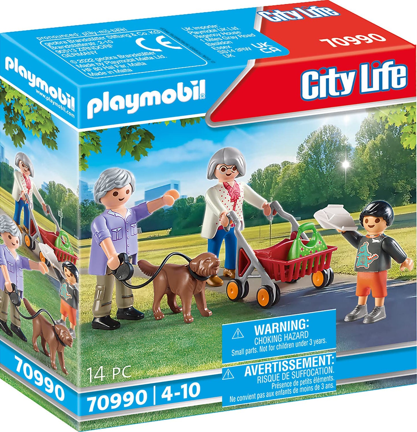 Playmobil 70990 City Life Bunici cu nepot
