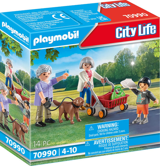Playmobil 70990 City Life Bunici cu nepot