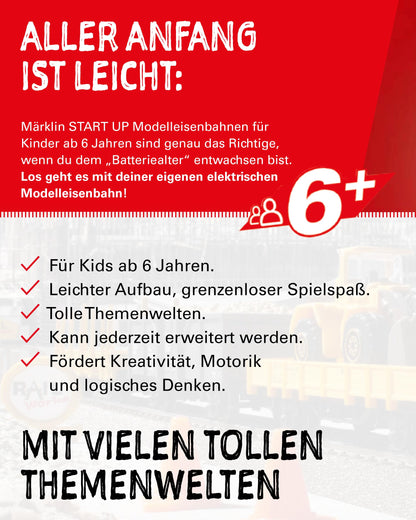 Märklin Start Up - Pasaj feroviar automatizat pentru trenuri de model H0, 74924