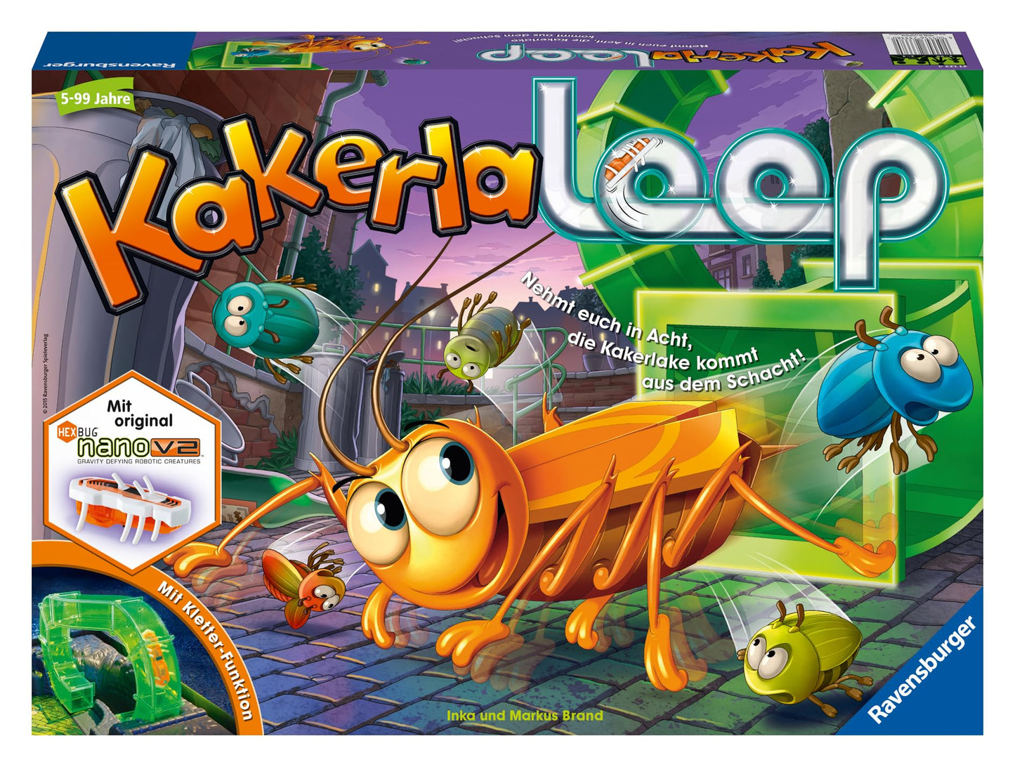 Ravensburger 21123 Kakerlaloop, 2-4 juc., 5+ ani