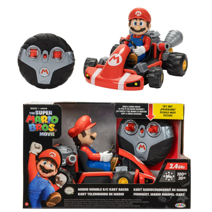 JAKKS Super Mario Mașinuță cu telecomandă Rumble