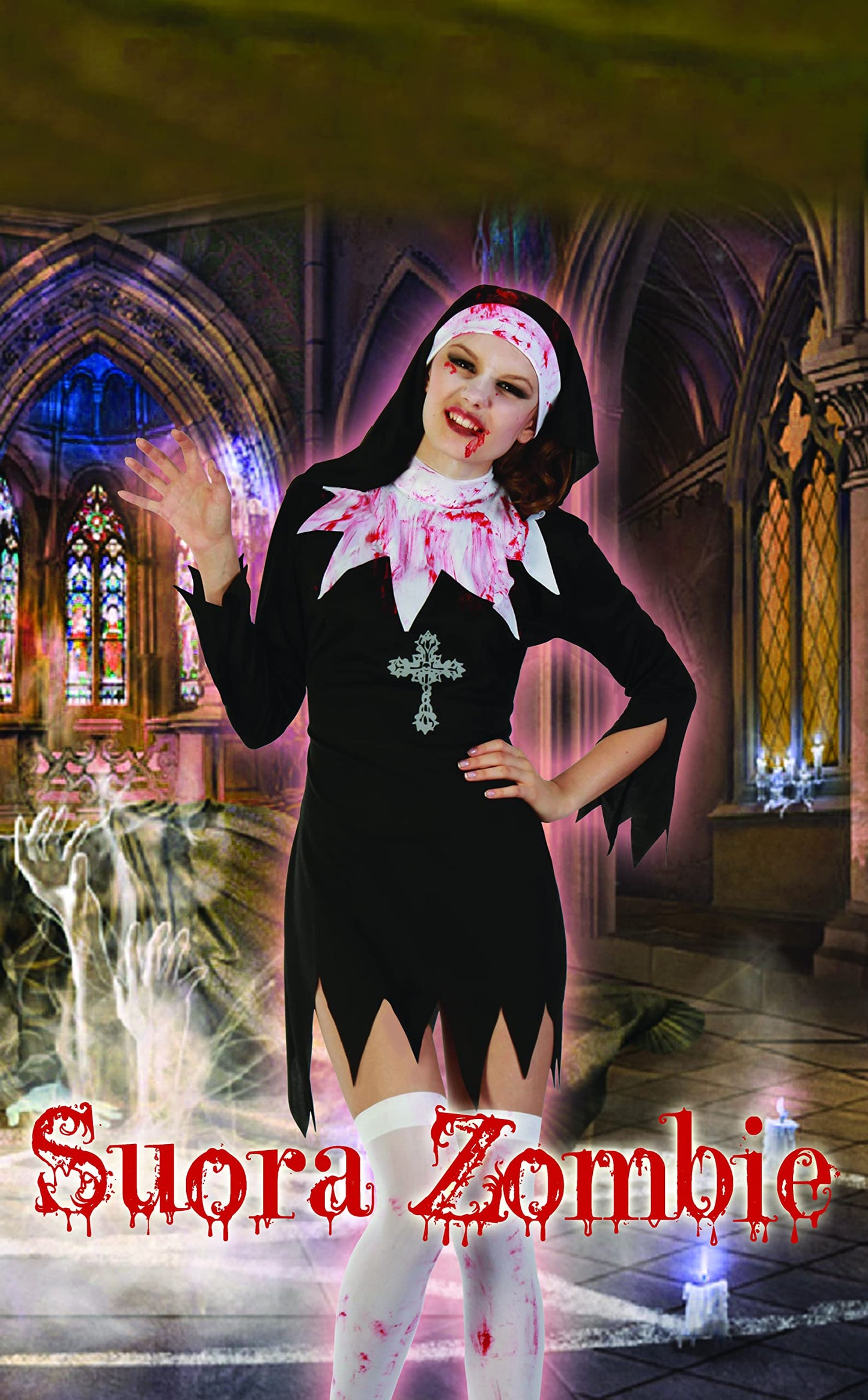 Ciao - Costum de Zână Zombie Sângeros (Mărime Unică 40-42)