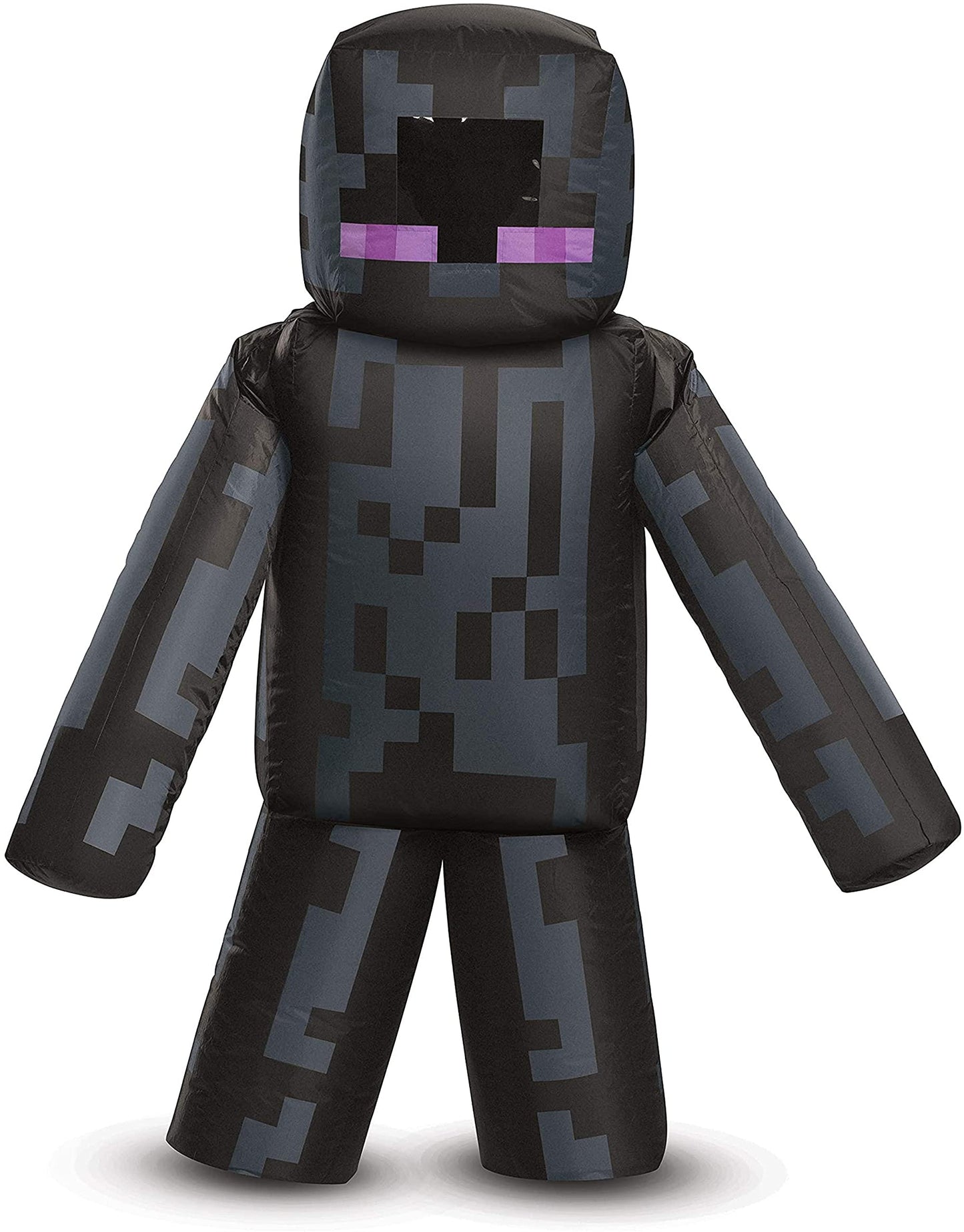 Costum gonflabil Enderman pentru Copii, Negru