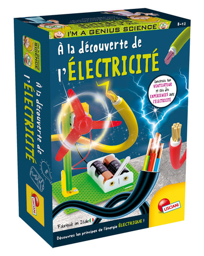 Descoperirea electricității – Set științific – I'm a Genius Pocket – Componente sigure
