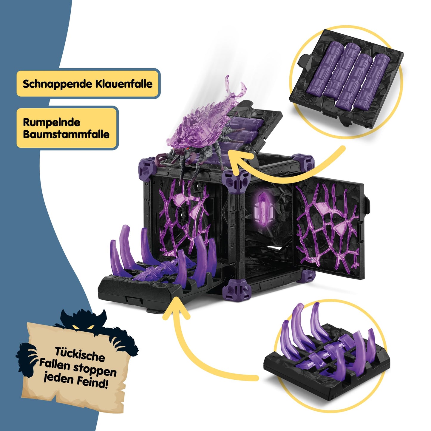 Schleich 42675 BattleCave Umbra ELDRADOR, 34 piese, 7+ ani