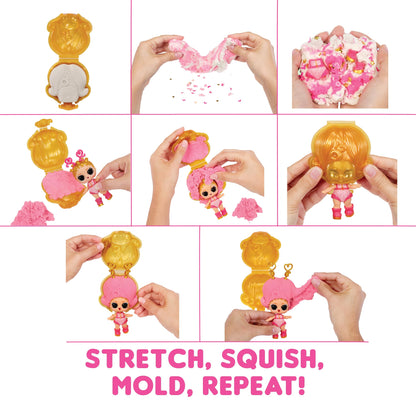 Papusa, LOL Surprise, Squish Sand Tots Asst, Plastic, +4ani, Multicolor și surprize - ideală pentru fetițe de 3 ani
