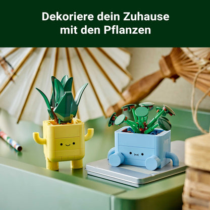 LEGO 10349 Botanicals Plante Vesele, ghivece decorative, 9+