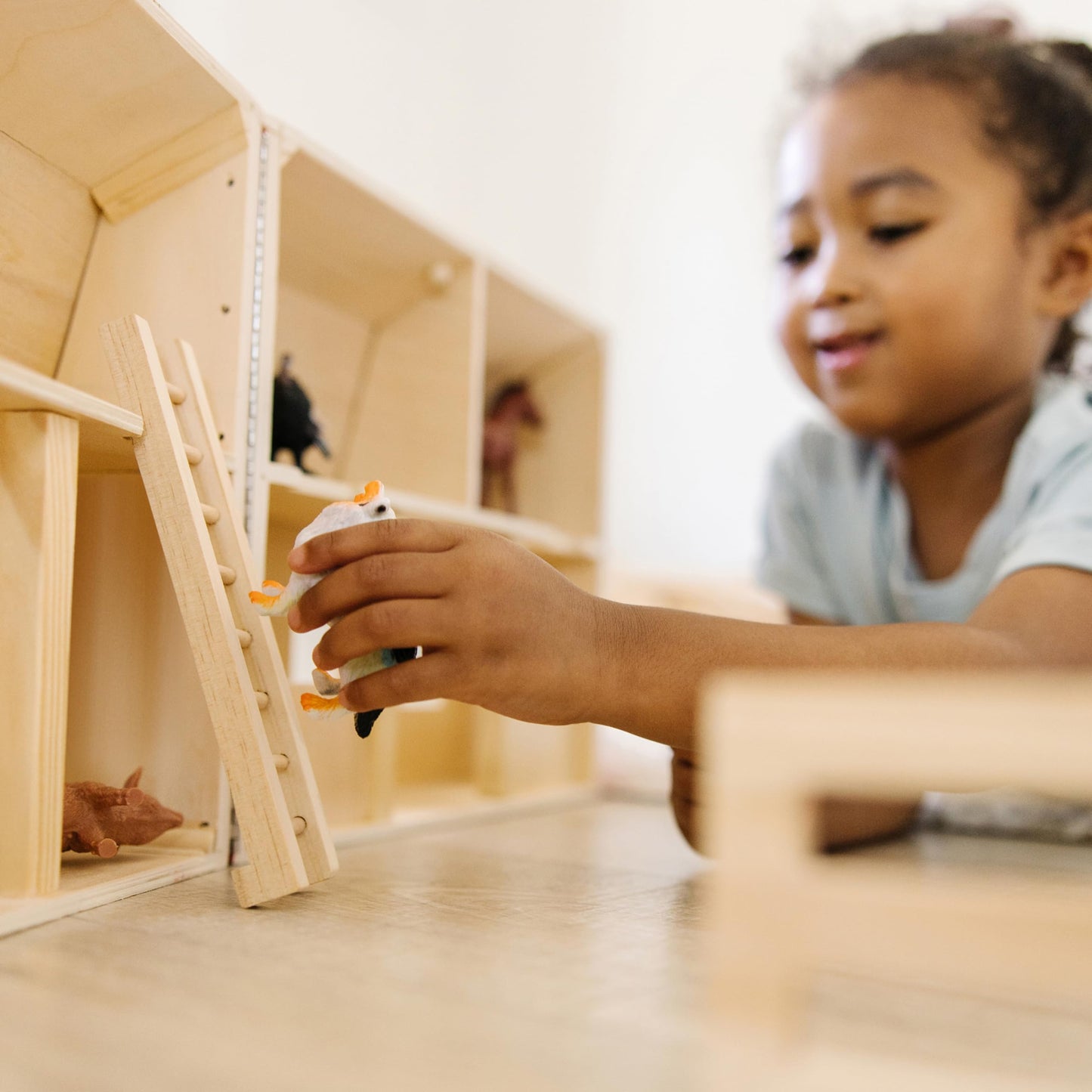 Melissa & Doug 3700 Grajd din lemn pliabil, 3+ ani