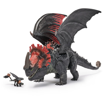 DreamWorks Dragons Set figurine Roter Tod si Fara Dinti, 4+ ani
