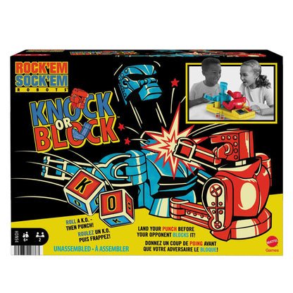Joc de Masă Mattel Games Robots Rock'Em Sock'Em pentru Copii de Peste 6 Ani (Mattel HDN94)