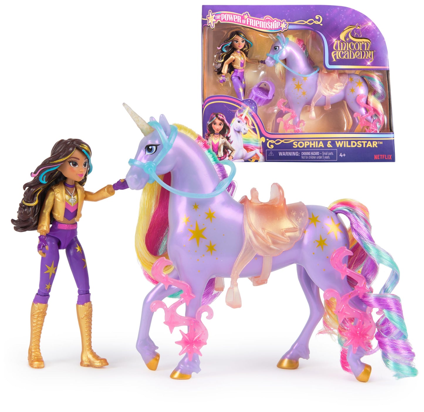 Unicorn Academy Set Figurine Sophia & Wildstar, 4+ ani