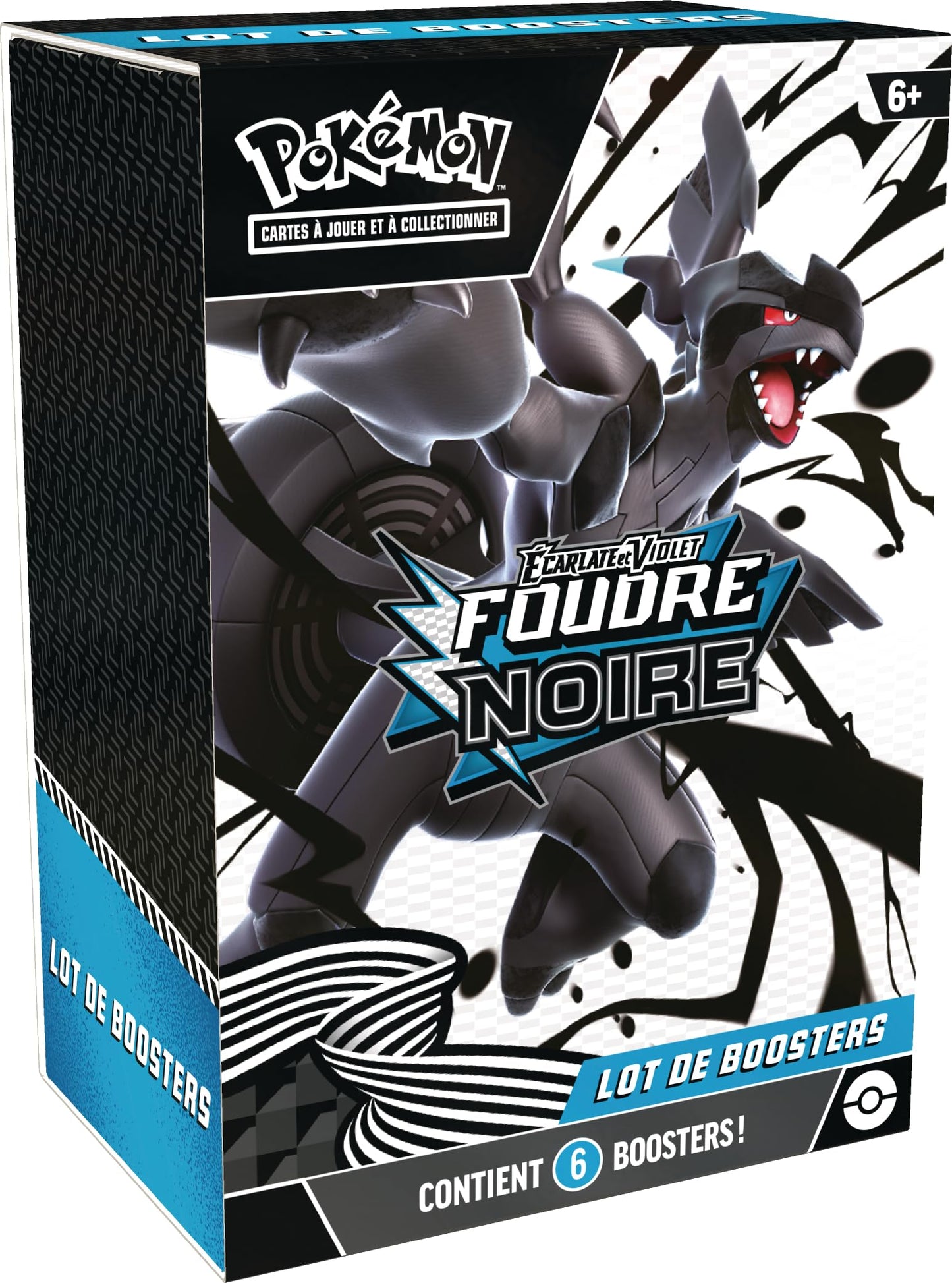 Pokémon TCG Scarlet & Violet Black Blitz, 6 Boostere