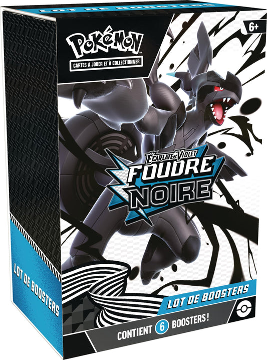 Pokémon TCG Scarlet & Violet Black Blitz, 6 Boostere