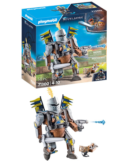 PLAYMOBIL Novelmore 71300 Robot de lupta Gizmo Crafton, 4+ ani