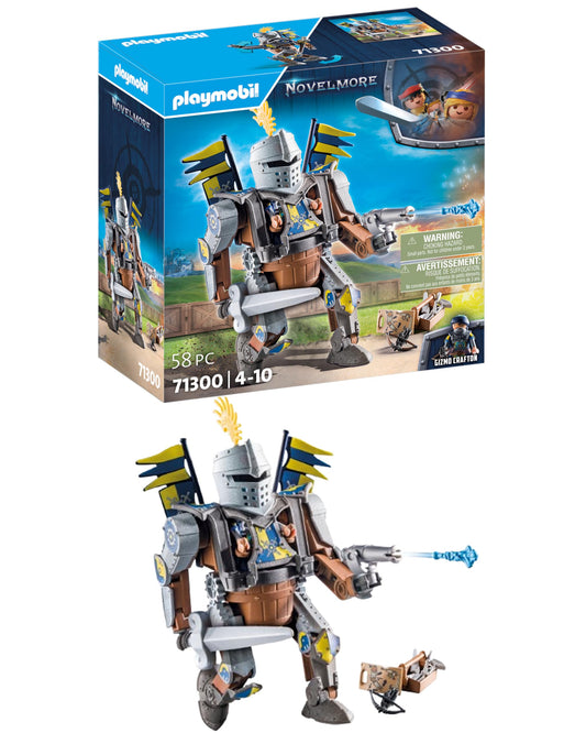 PLAYMOBIL Novelmore 71300 Robot de lupta Gizmo Crafton, 4+ ani