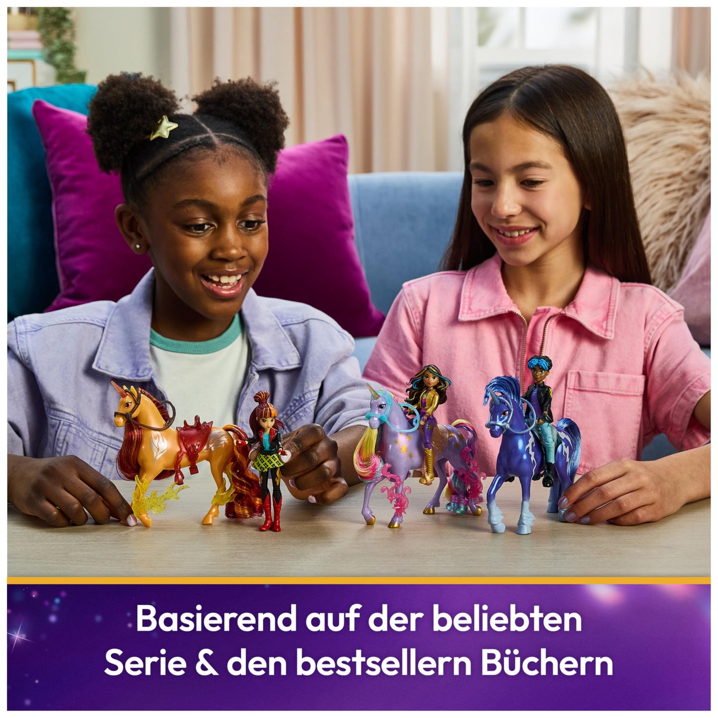 Unicorn Academy Set Figurine Sophia & Wildstar, 4+ ani