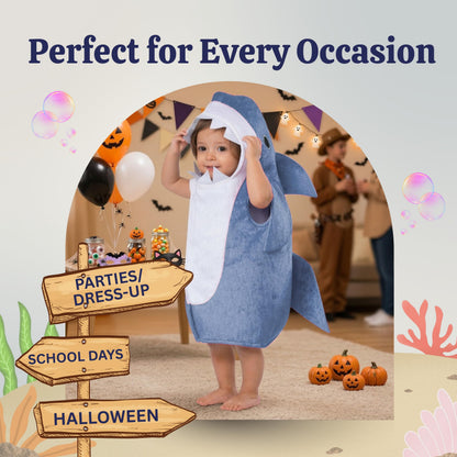 Dress Up America Baby Shark Costum Hai pentru Copii Costum de Halloween