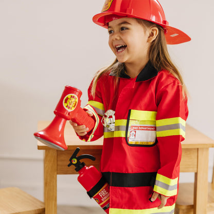 Melissa & Doug Costum Pompier, 6 piese, 3+ ani