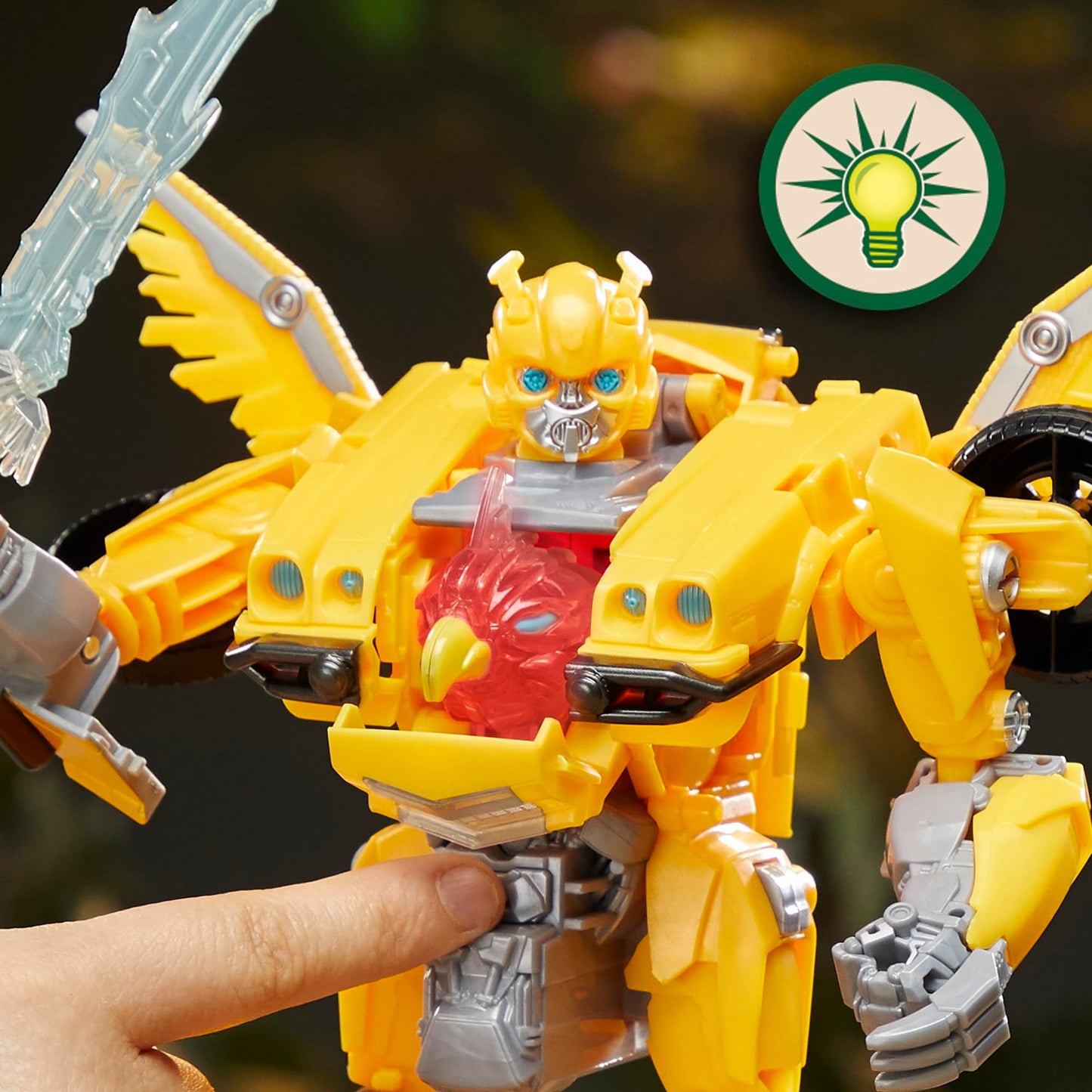Transformers Figurina Bumblebee Beast Mode, 25 cm
